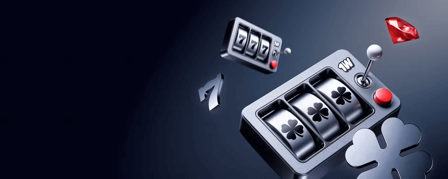 Try your luck at slots<br>Hit clovers and jackpots<br>Catch your lucky break<br>